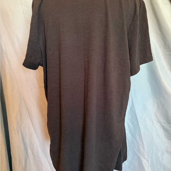 Black Graphic Tee with Pink Accents - Picture 3 of 8